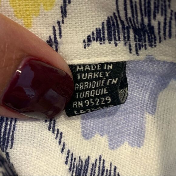 Ted Baker Hadrian Linen Shirt Size Large - Picture 9 of 13